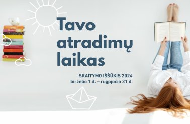 Su knyga – į atradimų kupiną vasaros nuotykį